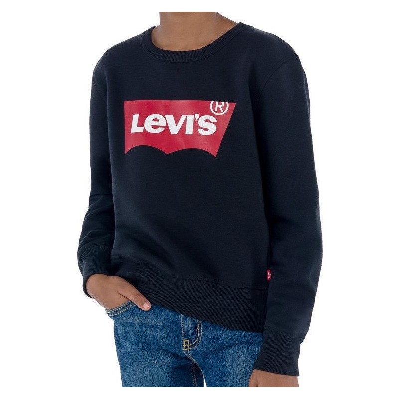 FELPA GIROCOLLO BATWING CREWNECK da Bambino. C8D DRESS BLUES 8E9079 Levi's