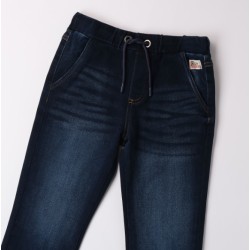 ROY ROGERS JEANS CON LACCI IN VITA E POLSINI SOTTO JOGGERS