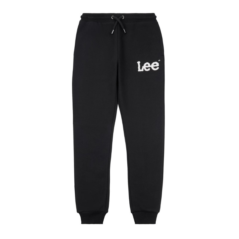 LEE PANTALONE IN FELPA CON STAMPA LEE da Ragazzo. LEE0222 c 023 BLACK