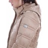 CAPPOTTO DONNA TRAPUNTATO CON CAPPUCCIO O017  M800   c BEIGE Yes Zee