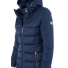 CAPPOTTO DONNA TRAPUNTATO CON FINTO GILET STACCABILE O045  M800   c BLU NAVY Yes Zee