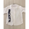 Camicia a maniche lunghe da Neonato Paciotti CMP3166B Bianco