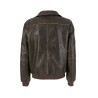 YES ZEE GIUBBINO DA UOMO IN ECOPELLE TIPO BOMBER, EFFETTO USED J817  G400 c MORO Yes Zee