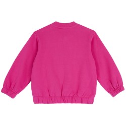 Cardigan in felpa di cotone garzata Chicco 09005977000000 c 018 FUXIA