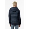 Giubbotto trapuntato con inserti in softshell da uomo e ragazzo Ackeley 790 Dark Navy