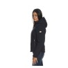 YES ZEE GIUBBINO SAGOMATO CON CAPPUCCIO DA DONNA IN SOFTSHELL J028  M200 c BLU NAVY