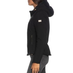 YES ZEE GIUBBINO SAGOMATO DA DONNA IN SOFTSHELL J028  M200 c NERO