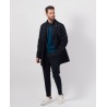 YES ZEE CAPPOTTO DA UOMO CON LOOK SPORTIVO ED ELEGANTE GRAZIE AL FINTO GILET STACCABILE O815  KB00 c NERO O815  KB00 c BLU NAVY 