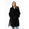 Cappotto da donna con ecopelliccia sul collo Bush_1 000