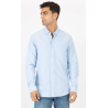 Camicia a maniche lunghe Uomo. c Tommy 736 Baby Blue