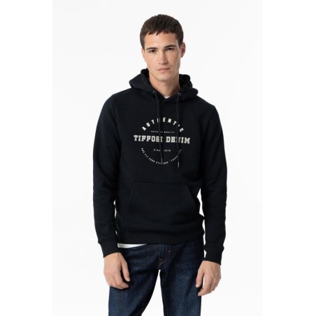 Felpa chiusa con cappuccio da uomo e ragazzo Boden 790 Dark Navy