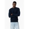 Maglione girocollo lavorato da uomo. c Lincoln 750 Dark Denim