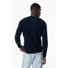 Maglione girocollo lavorato da uomo. c Lincoln 750 Dark Denim