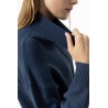 Maglione da Donna con manica a pipistrello e collo dolcevita c Polimnia_1 790 Dark Navy