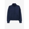 Maglione da Donna con manica a pipistrello e collo dolcevita c Polimnia_1 790 Dark Navy