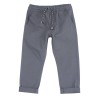 Pantaloni da bambino lunghi in twill di cotone elasticizzato Chicco 09007820000000 c 095 GRIGIO