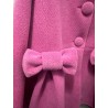 Sarah Chole cappotto sagomato da bambina 025583 c ROSA