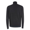 YES ZEE MAGLIA DA UOMO CON COLLO DOLCEVITA M807 ML00 0801 NERO