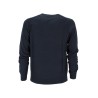 YES ZEE MAGLIA DA UOMO GIROCOLLO IN FILATO LAVORATO M869 MY00 c BLU NAVY 