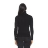 YES ZEE MAGLIA DA DONNA DOLCEVITA CON MANICHE A SBUFFO M038 RU00 c NERO