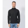 YES ZEE MAGLIA DA UOMO E RAGAZZO DOLCEVITA CON TESSUTO LAVORATO M868 MY00 c NERO