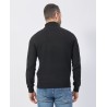 YES ZEE MAGLIA DA UOMO E RAGAZZO DOLCEVITA CON TESSUTO LAVORATO M868 MY00 c NERO