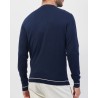 YES ZEE MAGLIA LAVORATA DA UOMO E RAGAZZO GIROCOLLO M806 ML00 c BLU NAVY