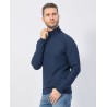 YES ZEE MAGLIA DA UOMO E RAGAZZO DOLCEVITA RAGLAN M867 MZ00 c BLU NAVY