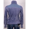 YES ZEE MAGLIA DA DONNA E RAGAZZA CON COLLO ALTO EFFETTO MOHAIR M076  IS00   c AVIO